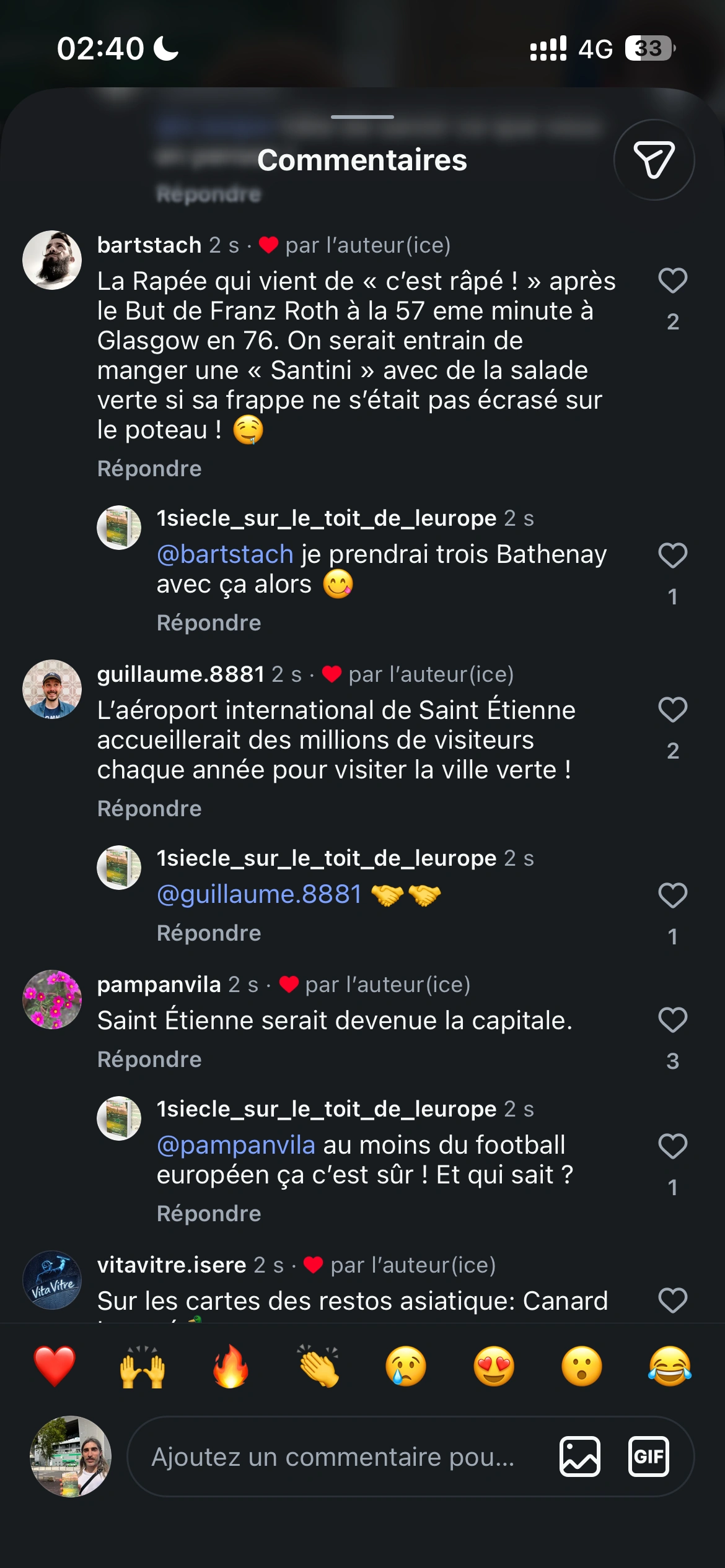 Commentaire du concours Couleur Sainté