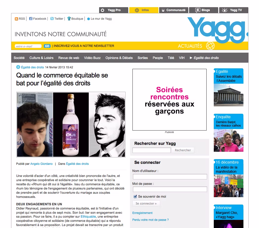 Article de Yagg